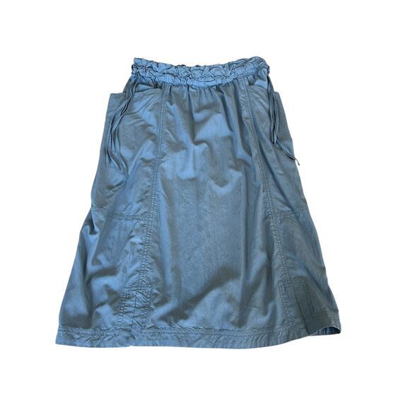 Current Air Blue Y2k Skirt Size Medium Parachute Cargo Midi Whimsigoth Fairycore - Picture 2 of 11